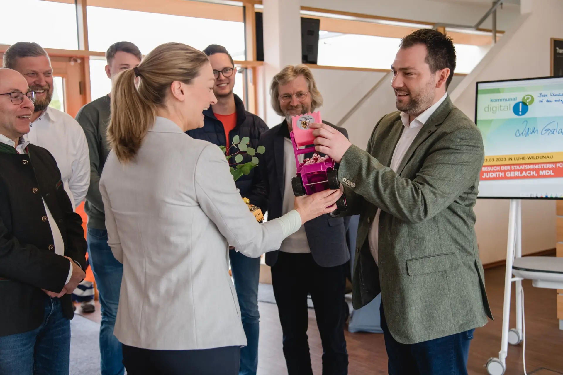 Digital Minister-in-Luhe-Wildenau