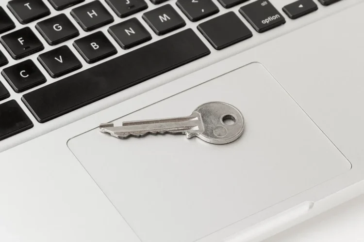 high-angle-key-laptop