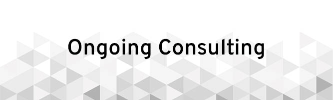 Ongoing Consulting
